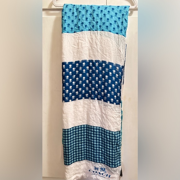 NWOT 100% Modal Coach Scarf - Picture 3 of 5